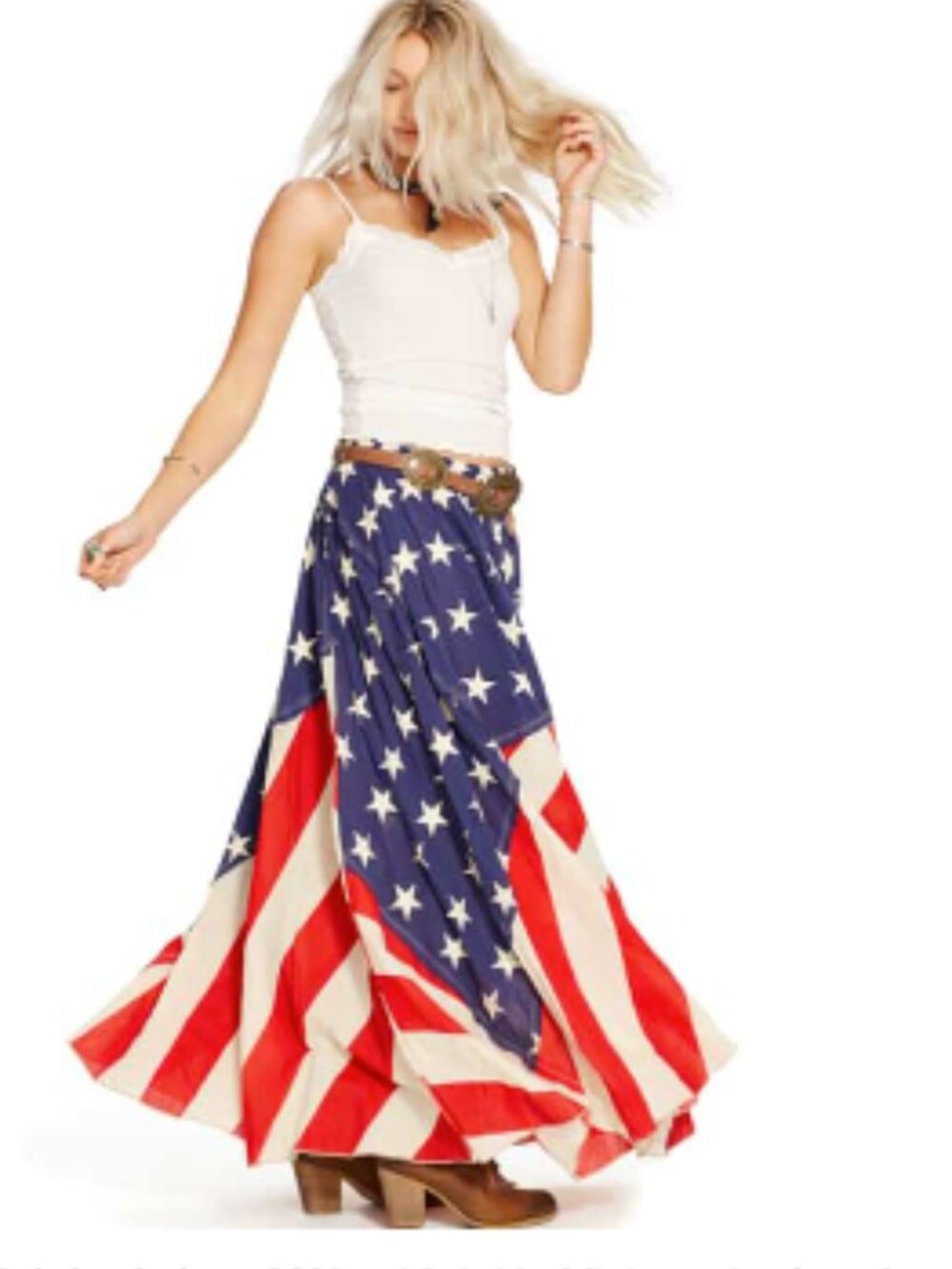 Ralph Lauren flag skirt. RARE. BEAUTIFUL material